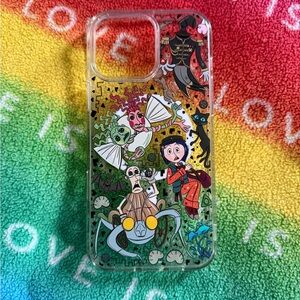 Colorful Coraline Design Phone Case
